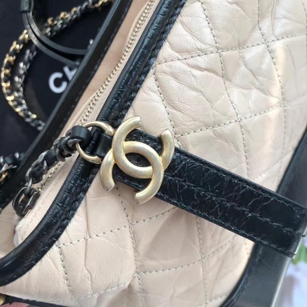 【二手98】CHANEL香奈兒小號流浪包-細節圖4