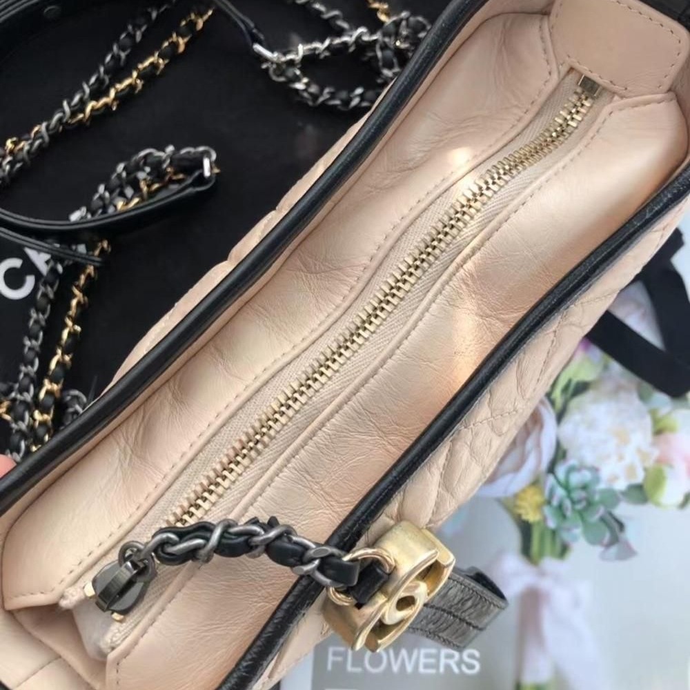 【二手98】CHANEL香奈兒小號流浪包-細節圖5