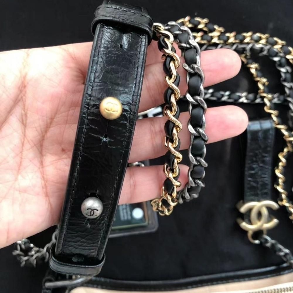 【二手98】CHANEL香奈兒小號流浪包-細節圖6