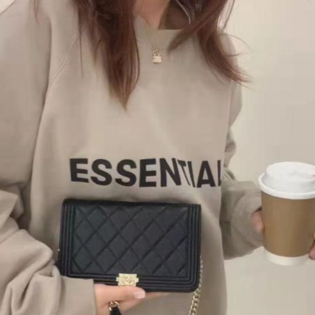 二手Chanel香奈Leboy woc 爆款黑金荔枝紋牛皮鏈條包容量不小超級難買-細節圖6