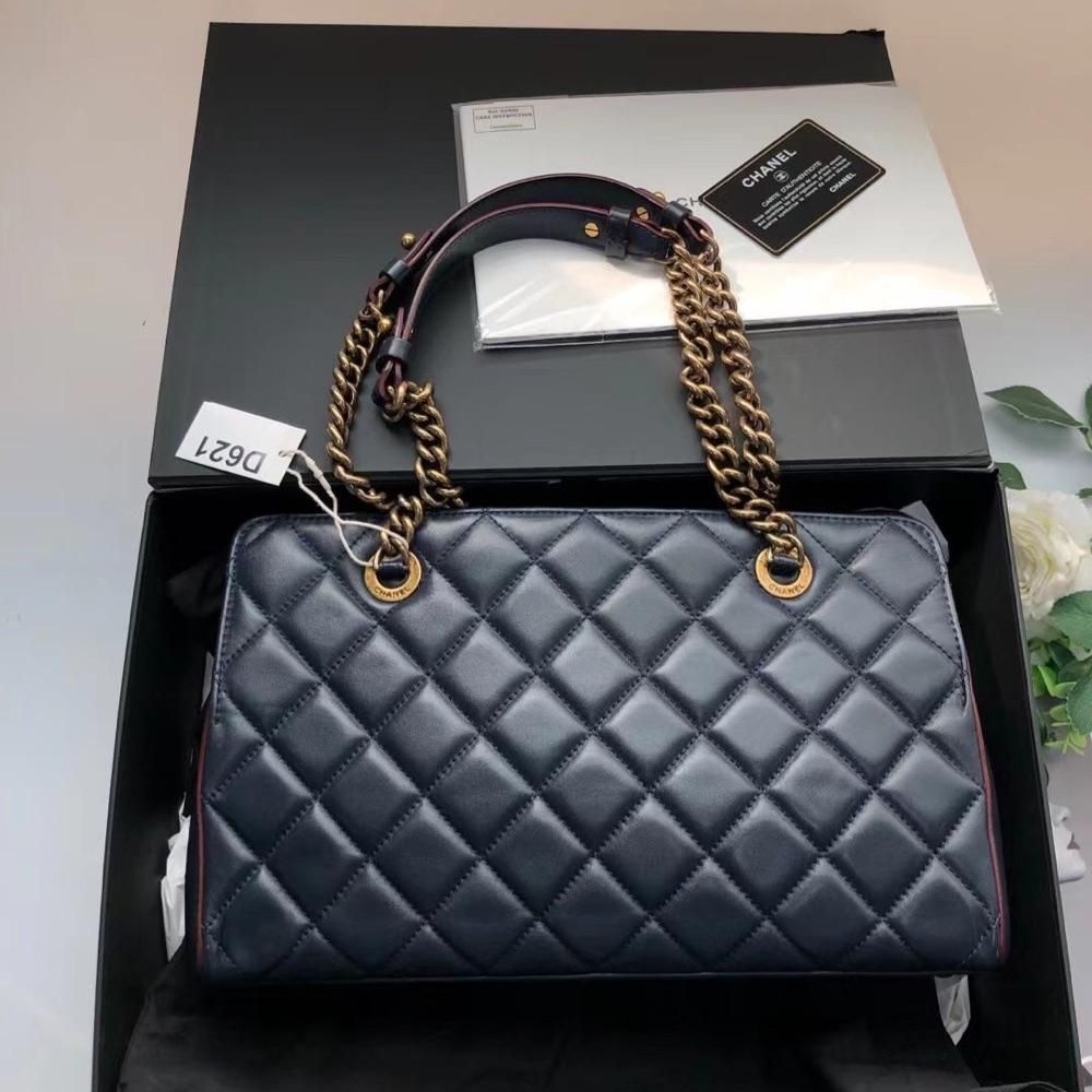 【二手98新】CHANEL香奈兒鏈條單肩包-細節圖2