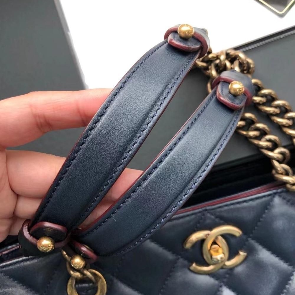 【二手98新】CHANEL香奈兒鏈條單肩包-細節圖3