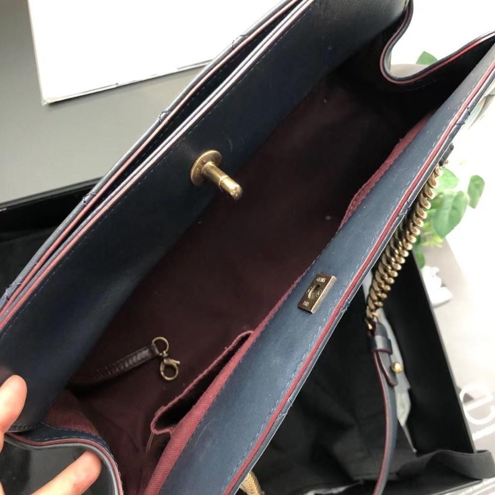 【二手98新】CHANEL香奈兒鏈條單肩包-細節圖7