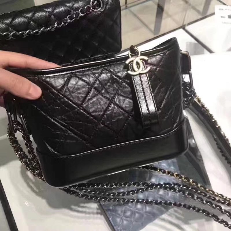 二手Chanel香奈兒女包牛皮流浪包斜挎包單肩包多色-細節圖2