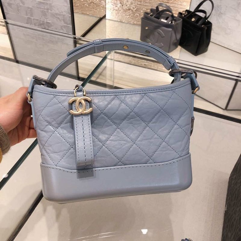 二手Chanel香奈兒女包牛皮流浪包斜挎包單肩包多色-細節圖4