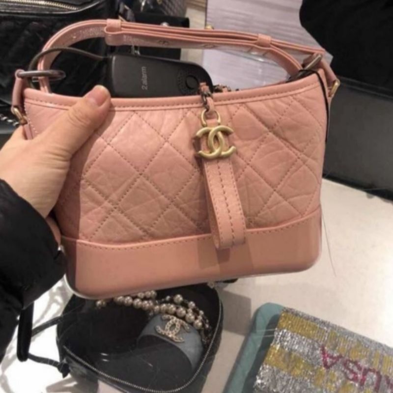 二手Chanel香奈兒女包牛皮流浪包斜挎包單肩包多色-細節圖5