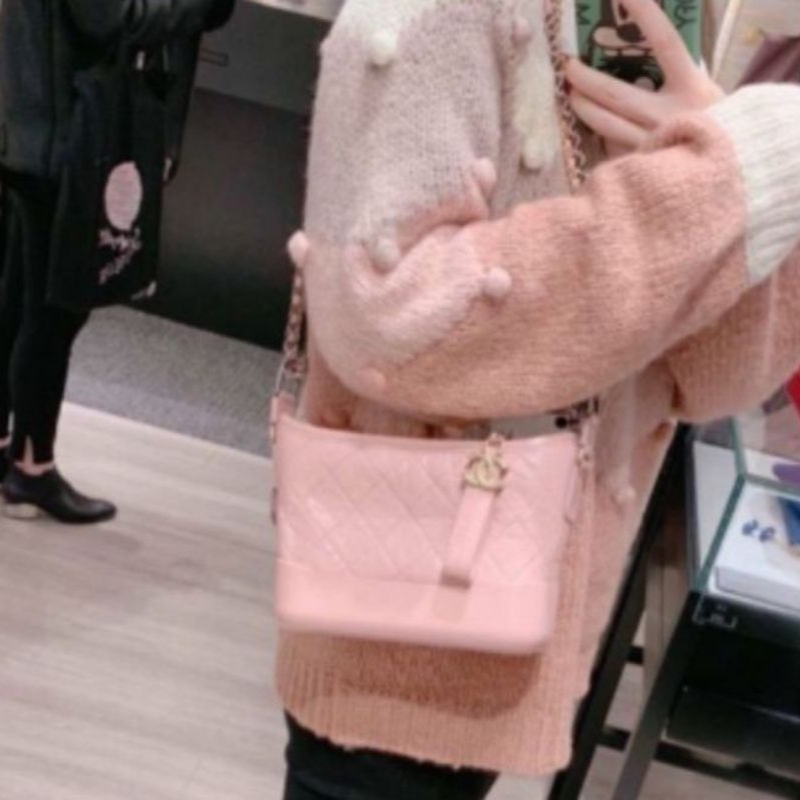 二手Chanel香奈兒女包牛皮流浪包斜挎包單肩包多色-細節圖6