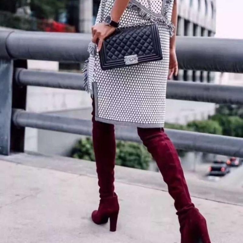 二手Chanel香奈兒女包leboy菱格鏈條單肩斜挎包中號-細節圖7