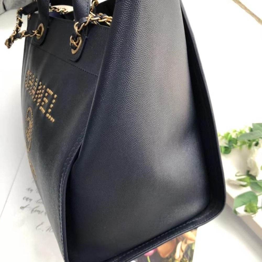 【二手99新】CHANEL香奈兒沙灘包-細節圖5