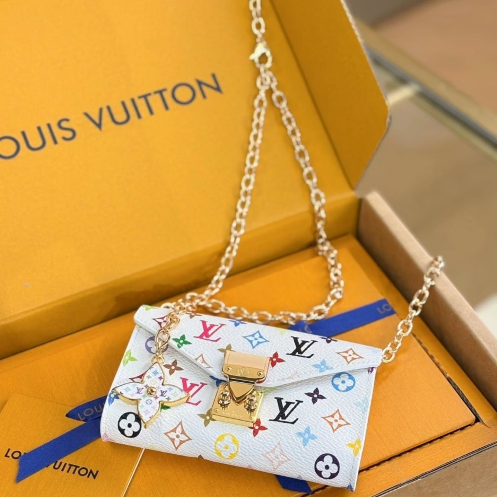 幾乎全新LV M4625Z LV x TM Pouch Métis Belt 白彩腰包-細節圖3