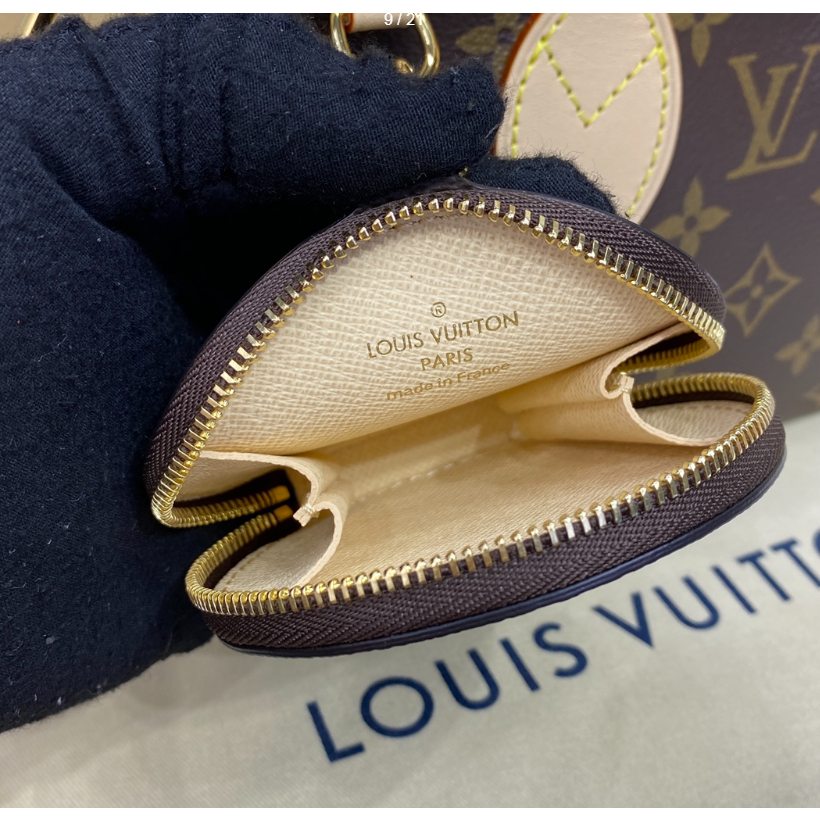二手Louis Vuitton/路易威登手提包女包新款老花Neverfull BB包M46705-細節圖6