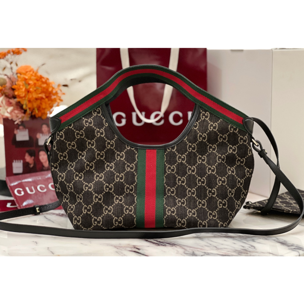 二手Gucci/Giglio托特包手提包大容量女包-細節圖2
