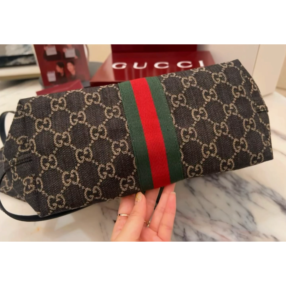 二手Gucci/Giglio托特包手提包大容量女包-細節圖4