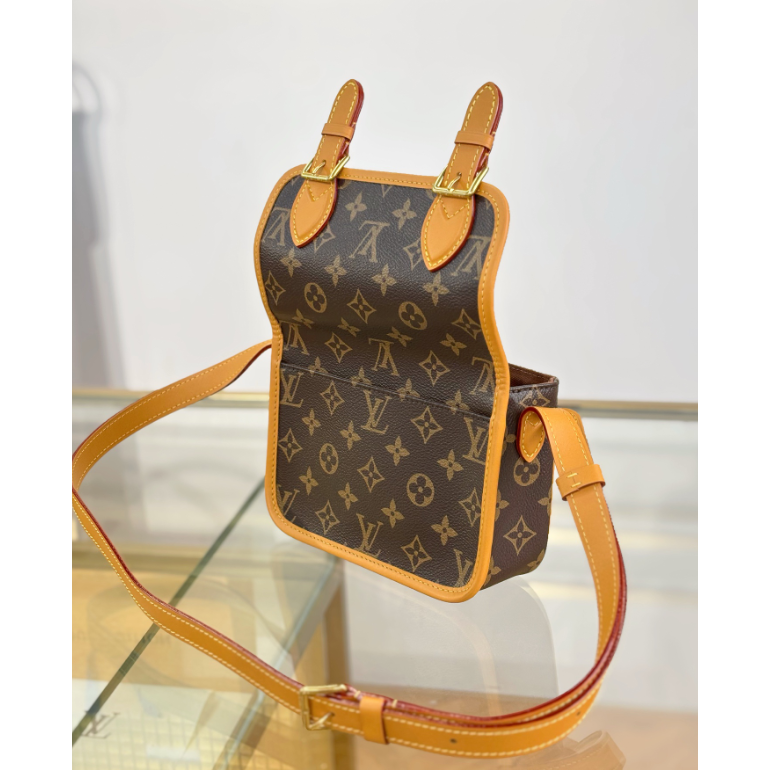 二手LV新款郵差Satchel 迷你老花斜挎單肩m26805 男女-細節圖2