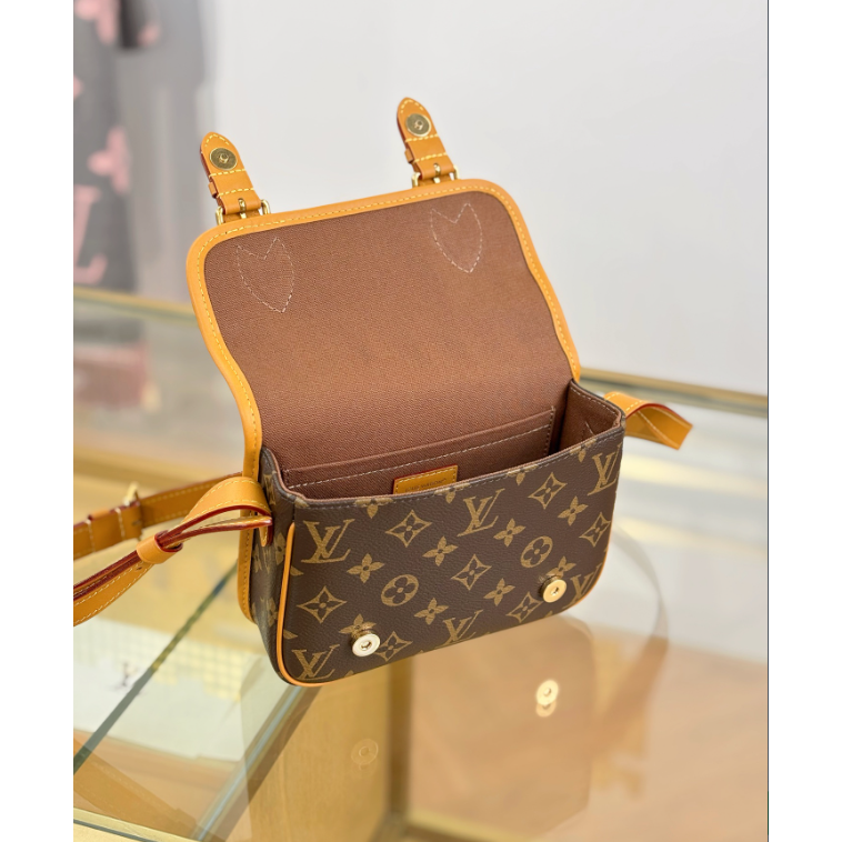 二手LV新款郵差Satchel 迷你老花斜挎單肩m26805 男女-細節圖4