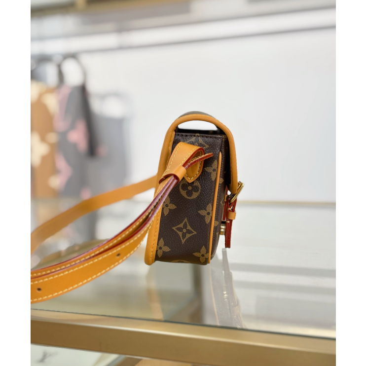 二手LV新款郵差Satchel 迷你老花斜挎單肩m26805 男女-細節圖6