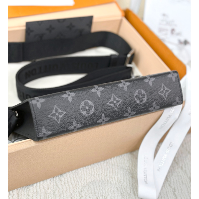二手Louis Vuitton/路易威登男包Gaston錢包印花斜挎包M81124-細節圖3