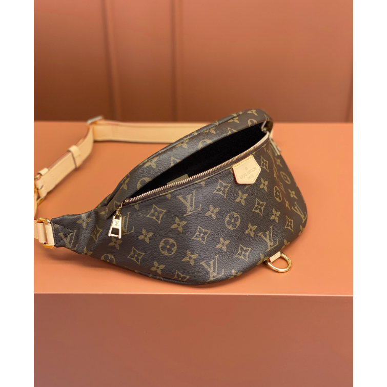 二手Louis Vuitton 老花斜挎包腰包百搭胸包-細節圖3