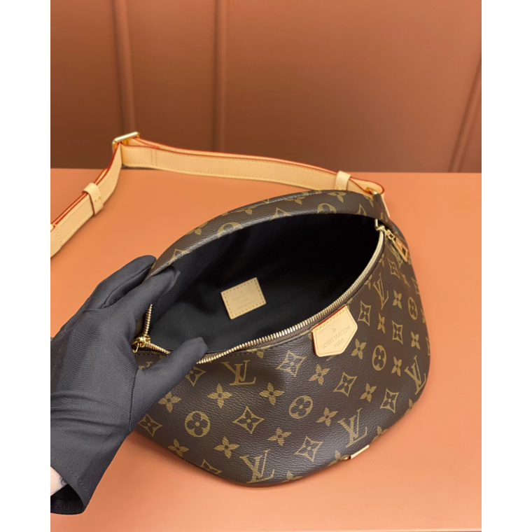 二手Louis Vuitton 老花斜挎包腰包百搭胸包-細節圖5