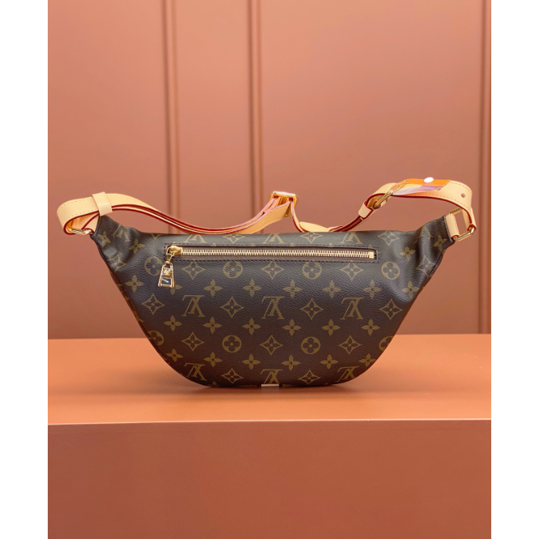 二手Louis Vuitton 老花斜挎包腰包百搭胸包-細節圖7