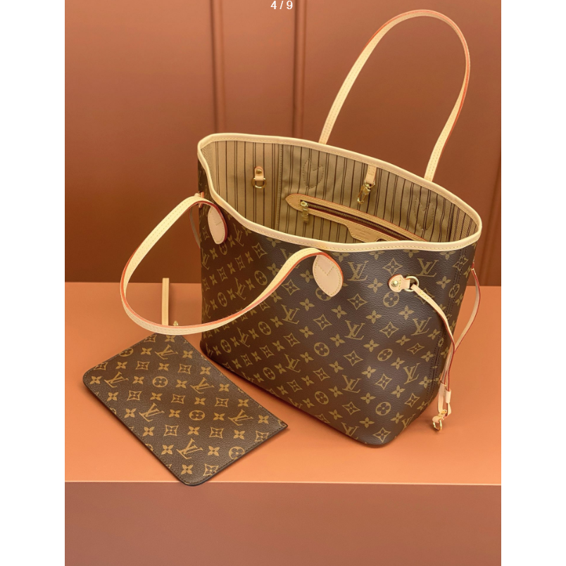 二手Louis Vuitton/路易威登LV女包Neverfull老花子母包手提包M40995-細節圖2