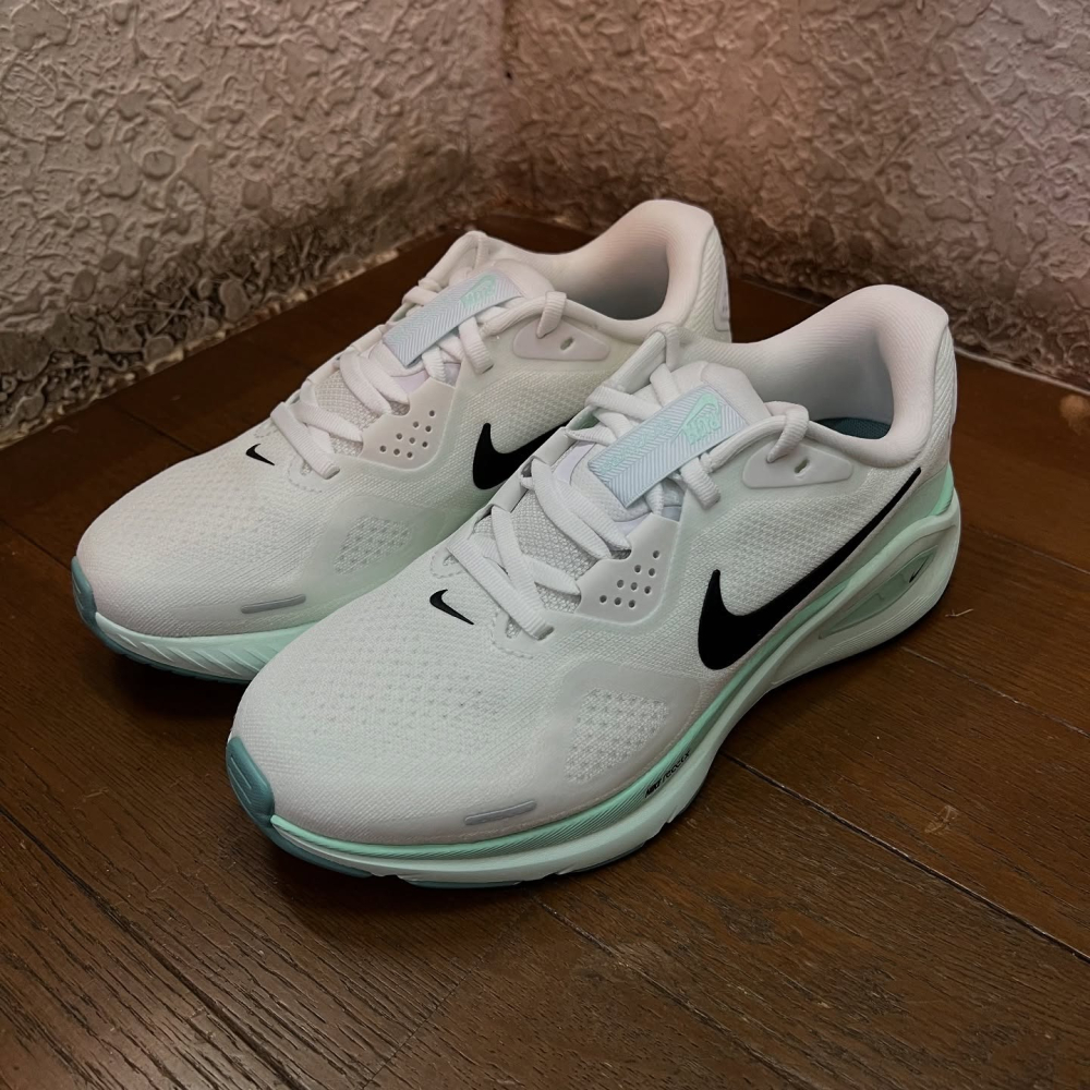 Nike Structure 26 ReactX 白黑綠 舒適 經典 跑步鞋HJ1101-100-細節圖6