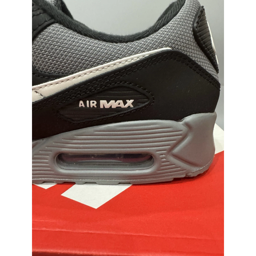Nike Air MAX 90 黑灰 氣墊復古減震跑步鞋IM5989-010-細節圖5
