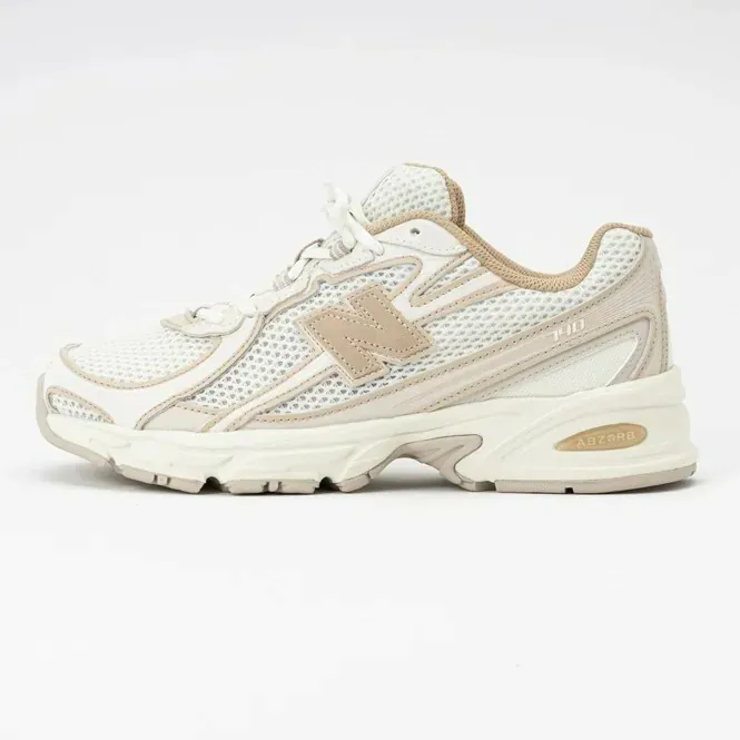 NEW BALANCE 奶茶色復古慢跑鞋 夕陽杏 U740IN2 男女鞋-細節圖3