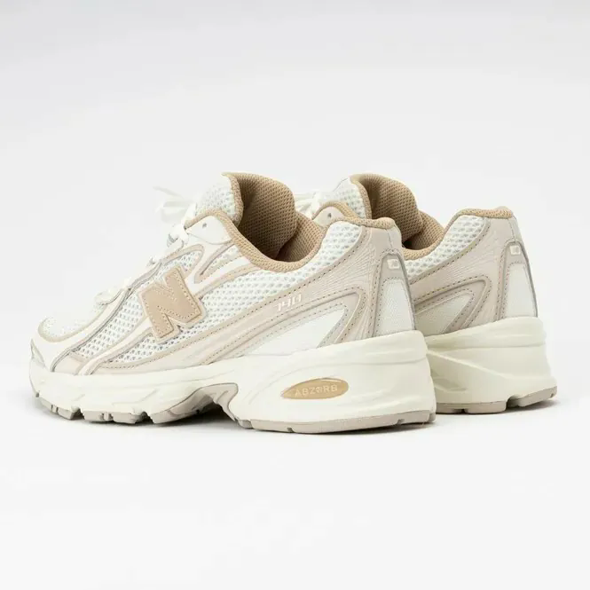 NEW BALANCE 奶茶色復古慢跑鞋 夕陽杏 U740IN2 男女鞋-細節圖4