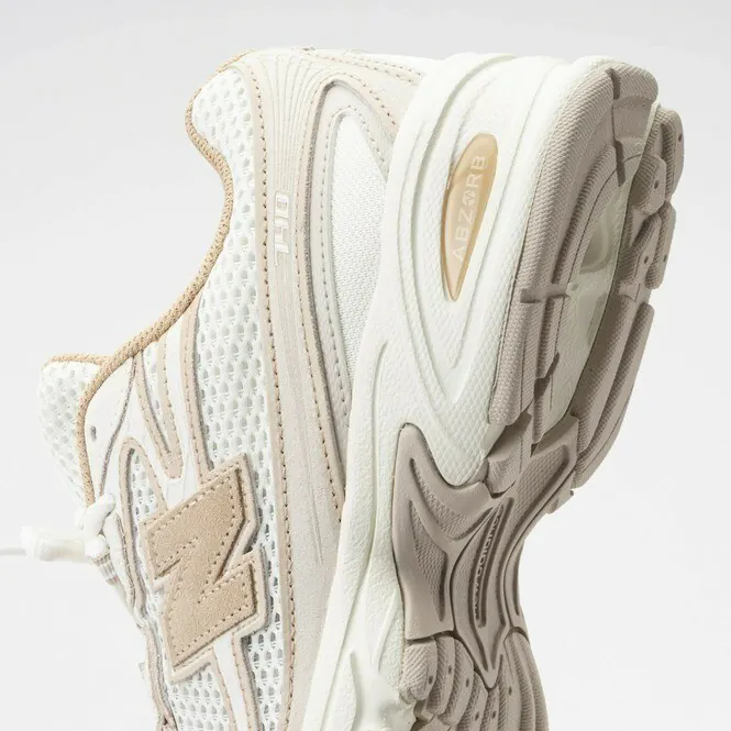 NEW BALANCE 奶茶色復古慢跑鞋 夕陽杏 U740IN2 男女鞋-細節圖5