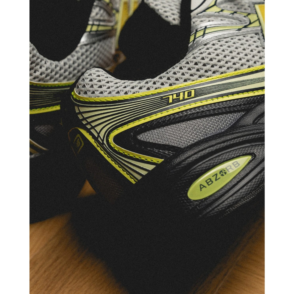 NEW BALANCE 740 休閒鞋 (白黃) 經典 新款 慢跑鞋U740FR2-細節圖2