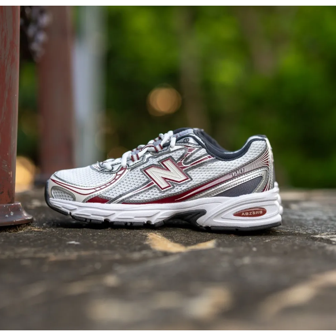 New Balance 740 休閒鞋 復古 D楦 女鞋 男鞋 銀 白 紅 U740RD2