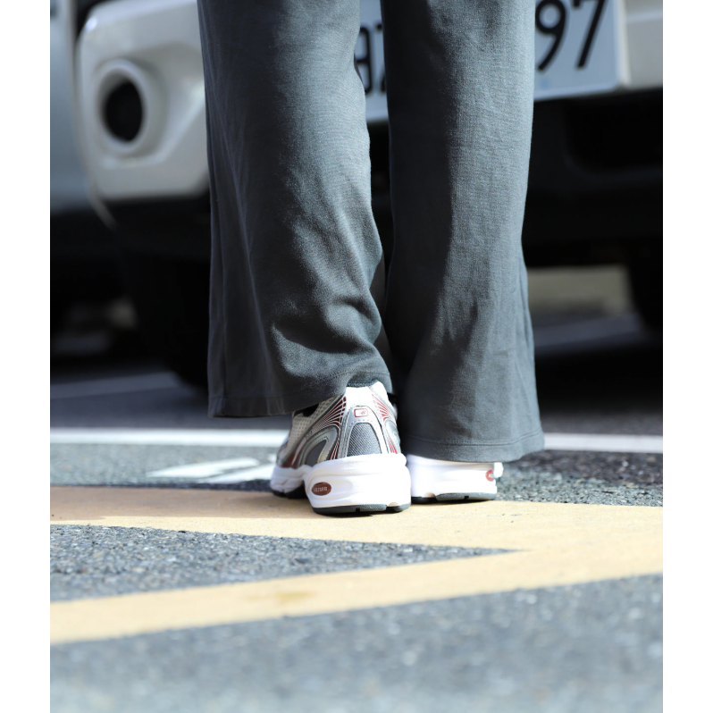 New Balance 740 休閒鞋 復古 D楦 女鞋 男鞋 銀 白 紅 U740RD2-細節圖6