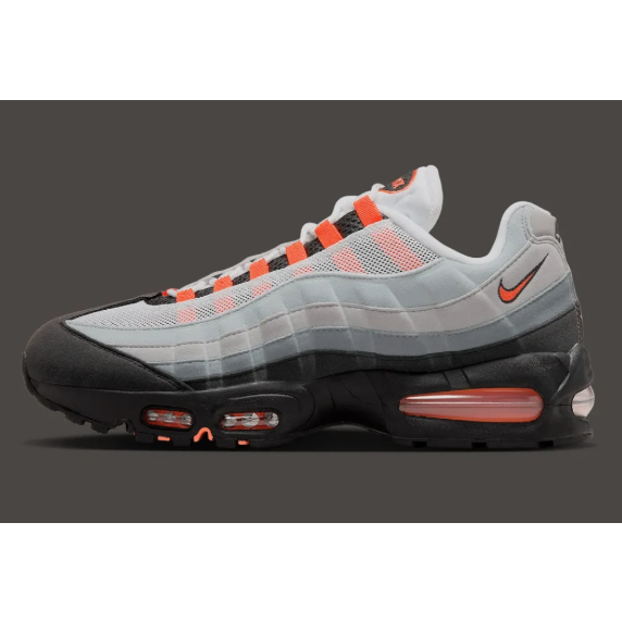 Nike Air Max 95 OG 灰黑橙 耐磨 氣墊 經典 跑步鞋HM4740-005-細節圖4