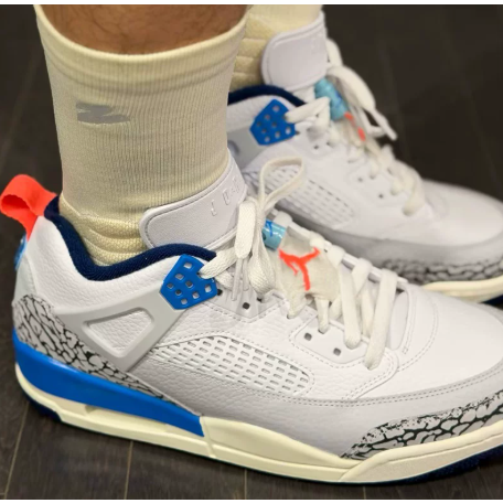 Nike JORDAN 白藍 爆裂紋 舒適百搭休閑板鞋FQ1759-110-細節圖3