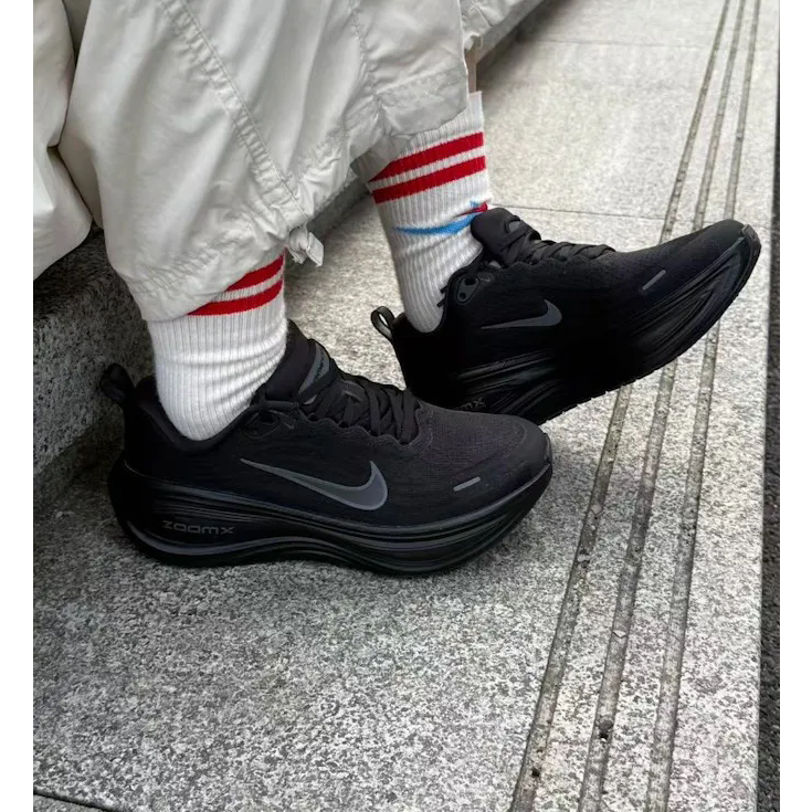 Nike Vomero Plus ZOOMX 黑色 馬拉松跑步鞋 緩震 HV8150-003 男女鞋-細節圖4