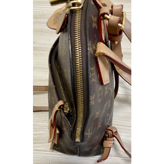 二手 LOUIS VUITTON Monogram Moon 雙肩包 M44944-細節圖2