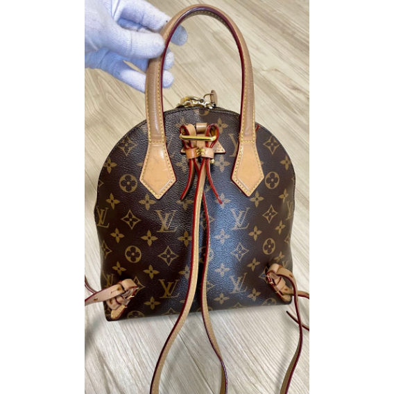 二手 LOUIS VUITTON Monogram Moon 雙肩包 M44944-細節圖7