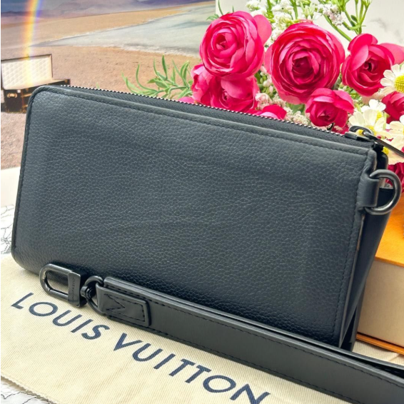 二手Louis Vuitton LV Aerogram Zippy Dragonne 長錢包-細節圖2