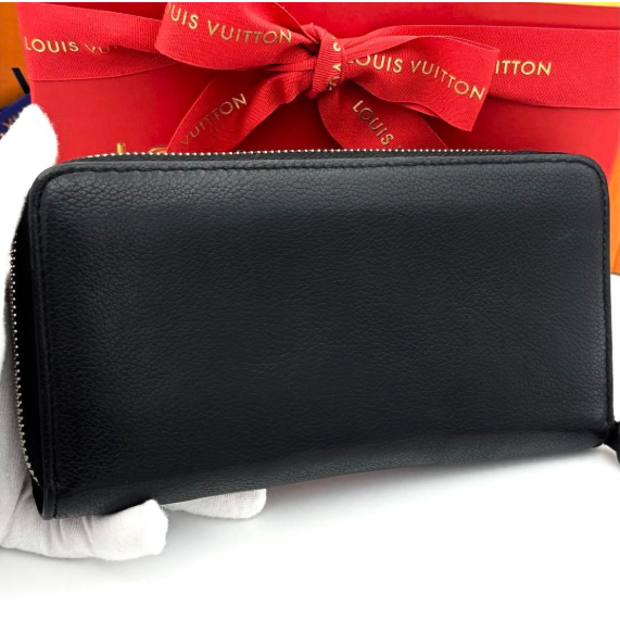二手Louis Vuitton Zippy Lockme 錢夾（黑色）-細節圖2