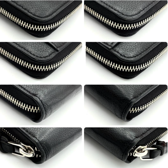 二手Louis Vuitton Zippy Lockme 錢夾（黑色）-細節圖6
