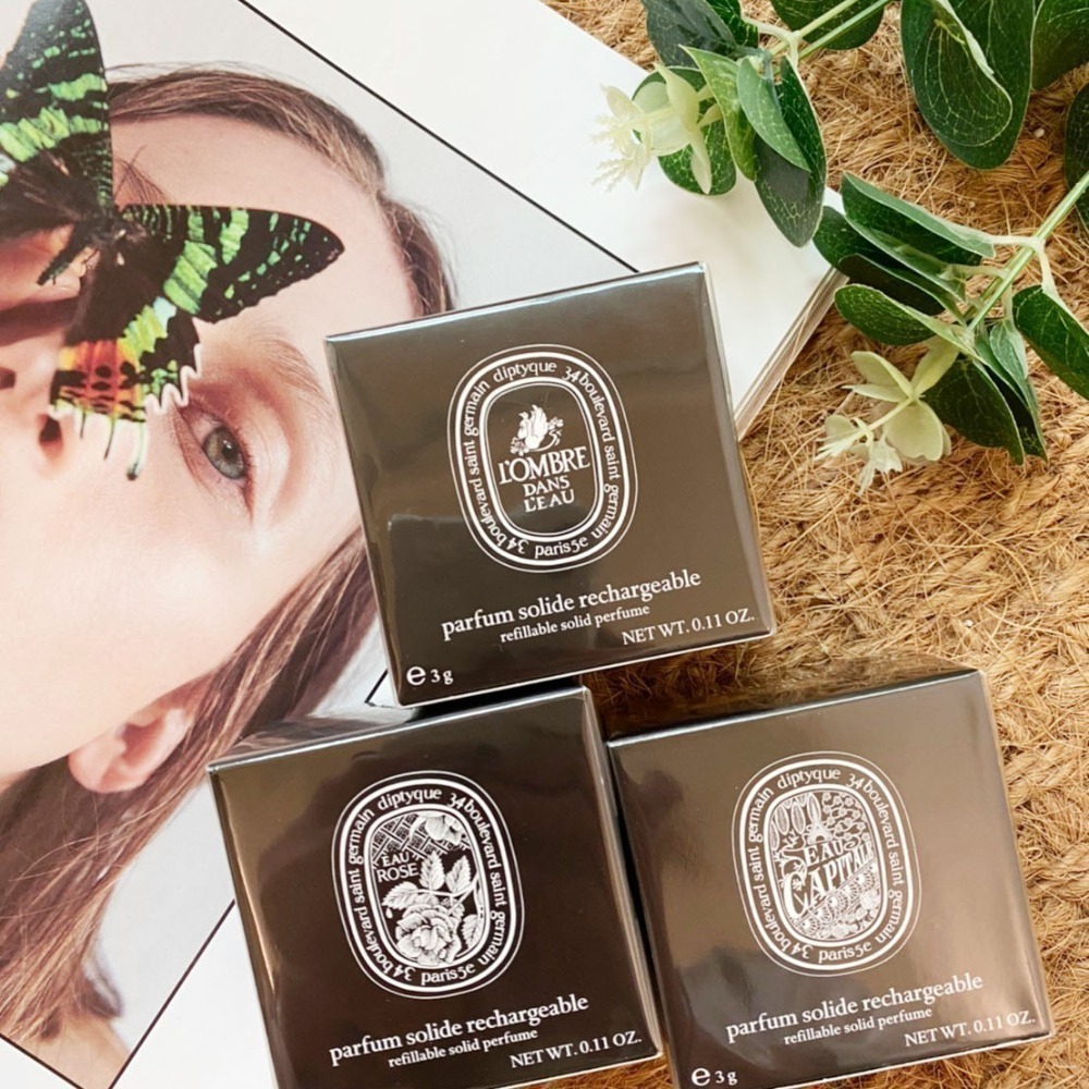【Diptyque】香膏 行動香氛 杜桑 玫瑰之水 影中之水 聖日耳曼大道34號 希臘無花果 爵夢 固體香水