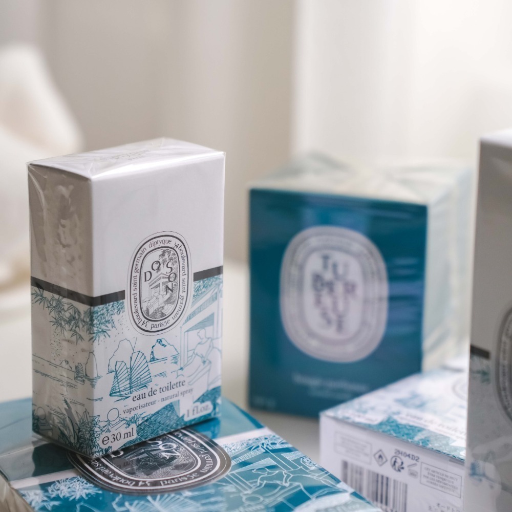 【Diptyque】2023限量包裝 30ml/75ml/100ml 杜桑 淡香水 淡香精 晚香玉 香氛蠟燭 沐浴膠-細節圖2