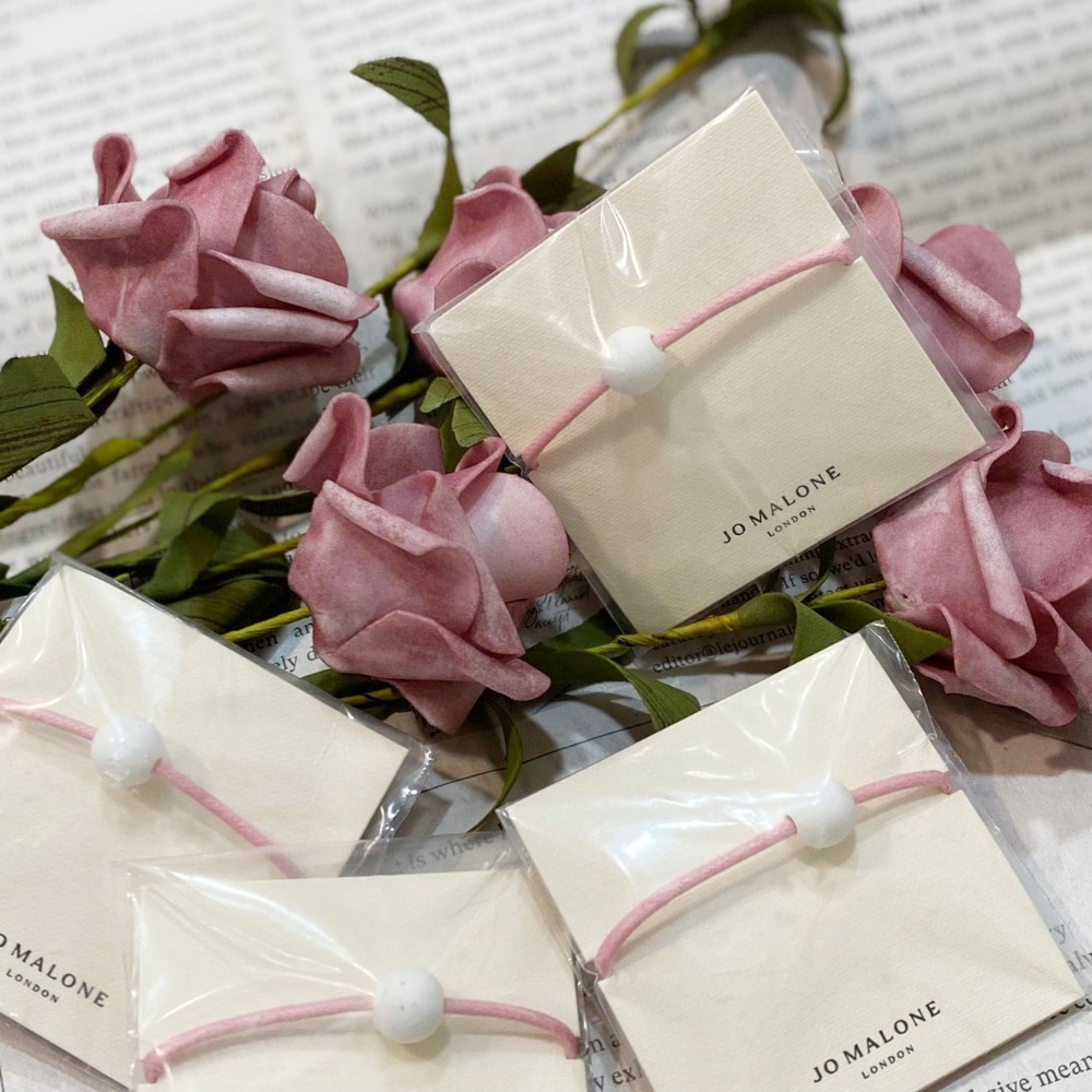 【Jo Malone】2023 玫瑰花語系列 胭紅玫瑰 玫瑰水與香草 紅玫瑰 淡香水 香氛 手環 香氛手環-細節圖5