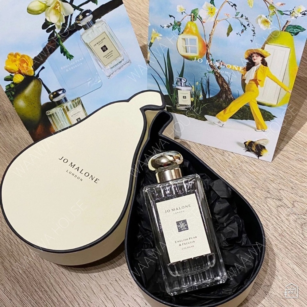 收藏系列【Jo Malone】年度限定款 限定版 英國梨與小蒼蘭 英國梨 30ml 100ml 香水 波浪瓶身-細節圖7
