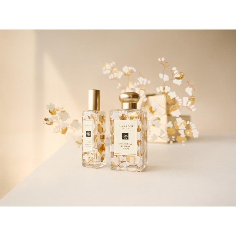 最後一瓶【Jo Malone】新年 新春 限定版 英國梨與小蒼蘭 收藏 100ml 含限量盒-細節圖2