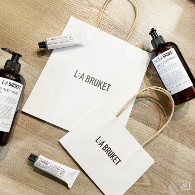 【L:A BRUKET】品牌提袋 紙袋 提袋 周邊 禮品區 包裝