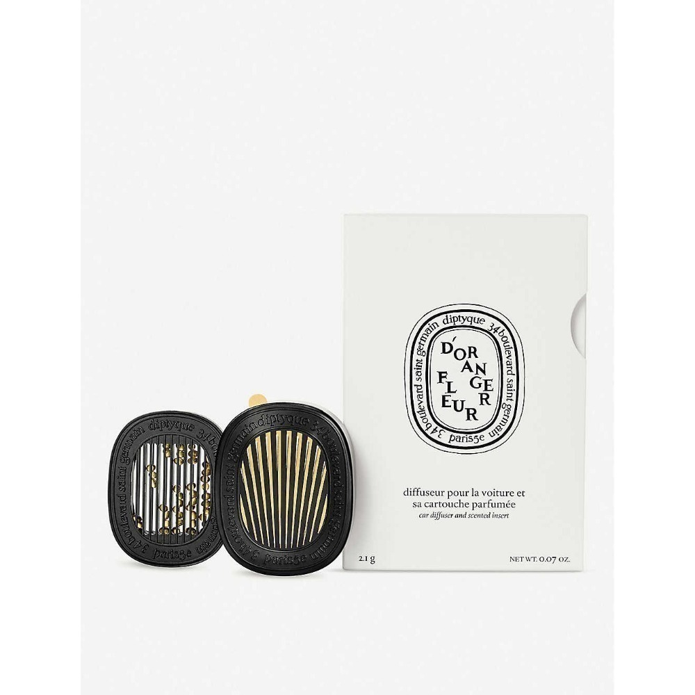 【Diptyque】車用擴香器+香氛補充包 車用香氛 車用擴香 車用 漿果 玫瑰 聖日耳曼34號 含羞草 橙花-細節圖2