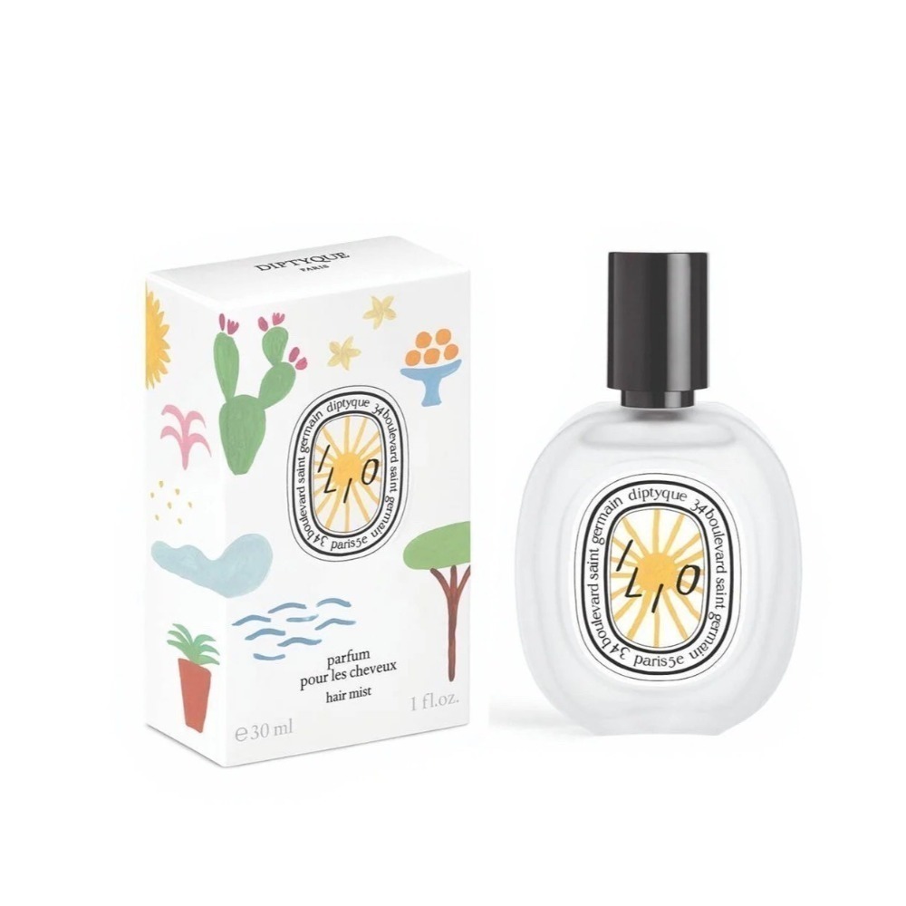【Diptyque】2023 夏日限量系列 暖陽 ILIO 髮香噴霧 檸檬草香氛蠟燭 香氛噴霧 香醋之水-細節圖2