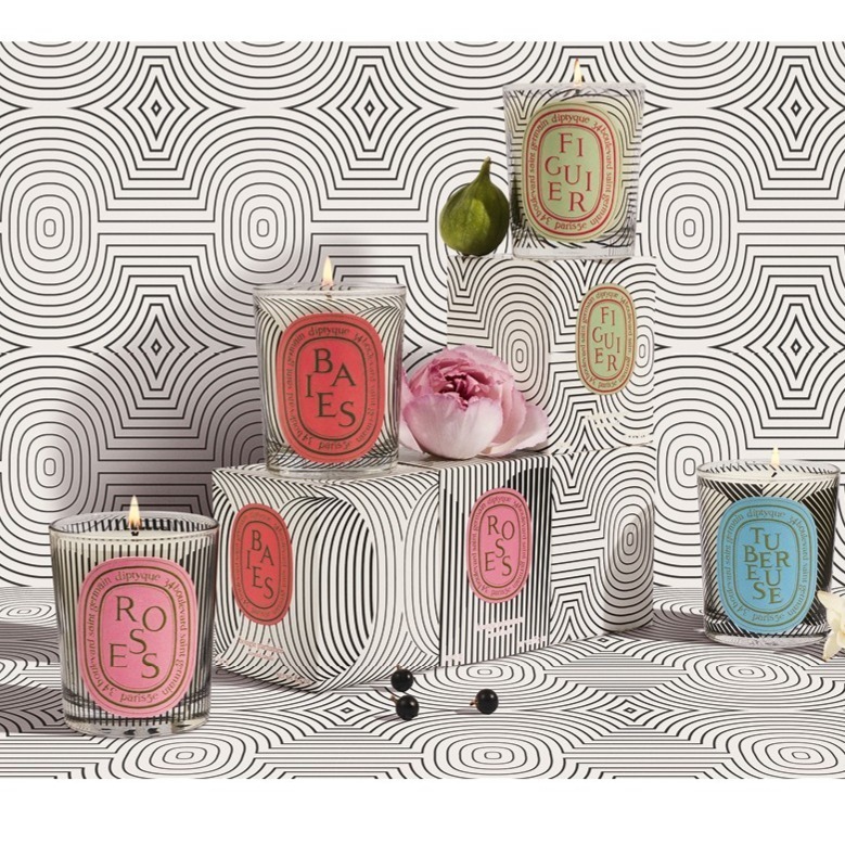 限量【Diptyque】橢圓之舞 玫瑰 漿果 無花果 蠟燭 香氛蠟燭 60周年 限定版-細節圖5